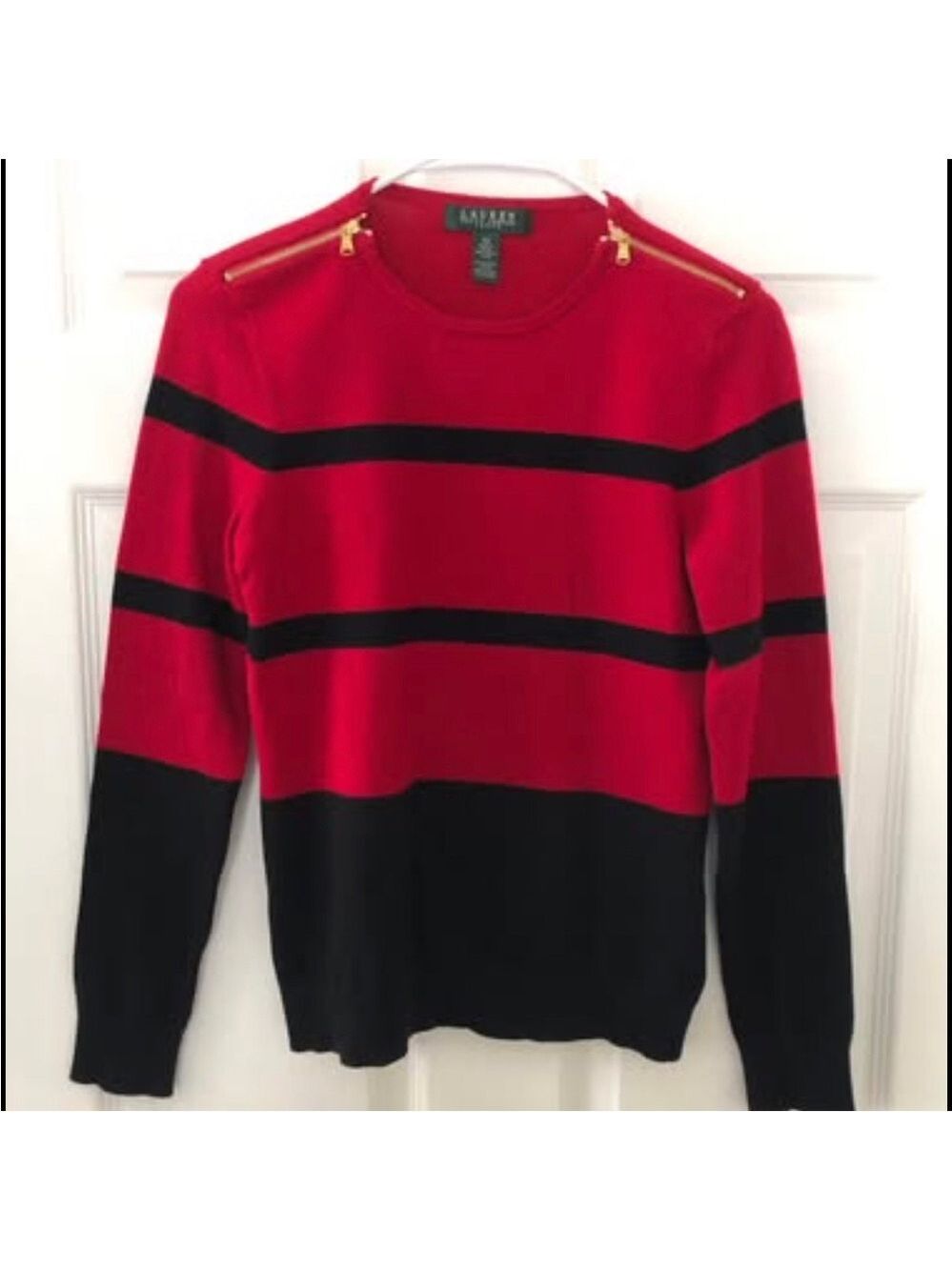 Lauren Ralph Lauren Petite Small Crewneck Sweater WOMENS